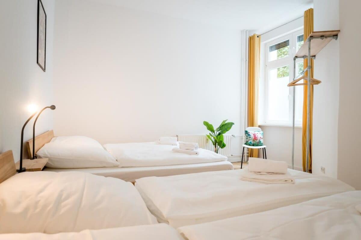 Spacious 3Br Plus Ac Self Check-In Street Parking Berlin Extérieur photo